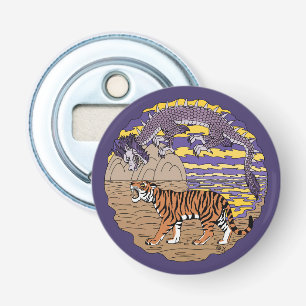 Tiger und Drache Flaschenöffner