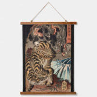 Tiger und Drache, Kuniyoshi, Ukiyo-e