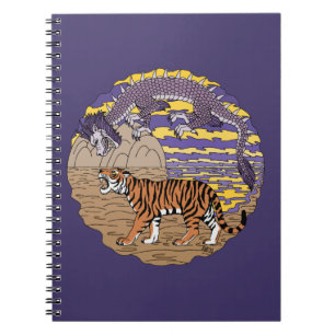 Tiger und Drache Notizblock