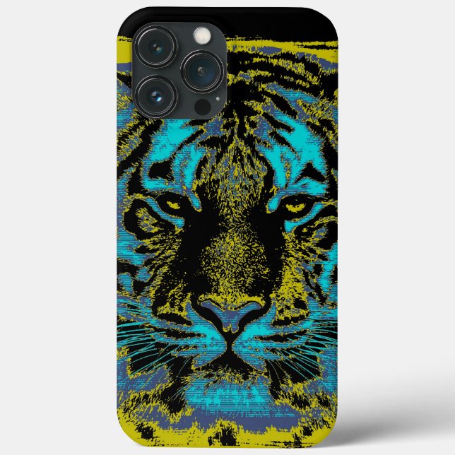 Tiger Vintage Case-Mate iPhone Hülle (Rückseite)