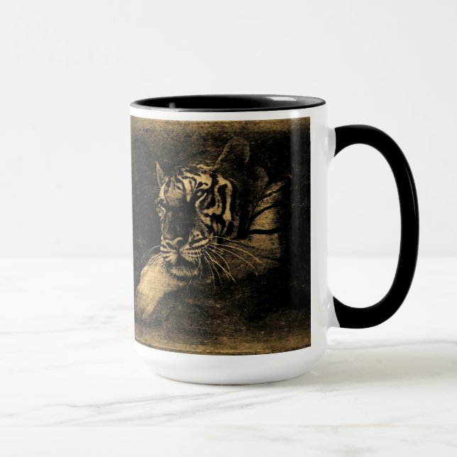 Tiger Vintage Tasse (Rechts)