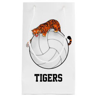 Tiger-Volleyball-Geschenktasche, Schule trägt Kleine Geschenktüte