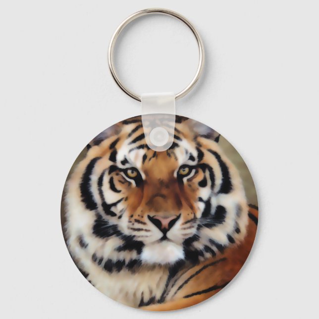 Tiger von Psyco Schlüsselanhänger (Vorderseite)