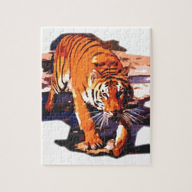 Tiger Walking (Vertikal)