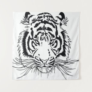 Tiger Wandteppich