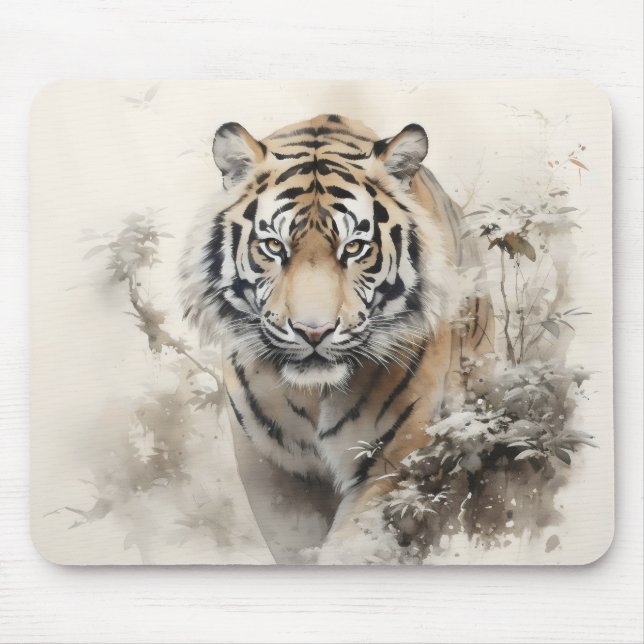 Tiger Wild Animal Mousepad (Vorne)