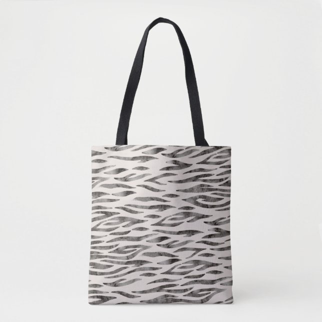 Tiger Wild Animal Skin Pattern Tasche (Vorderseite)