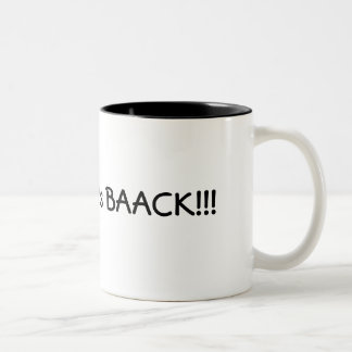 Tiger Woods - er ist zurück Tasse