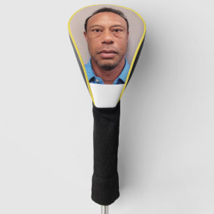 Tiger Woods Mug Shot Ziegen-Fahrer Kopfbedeckung S Golf Headcover