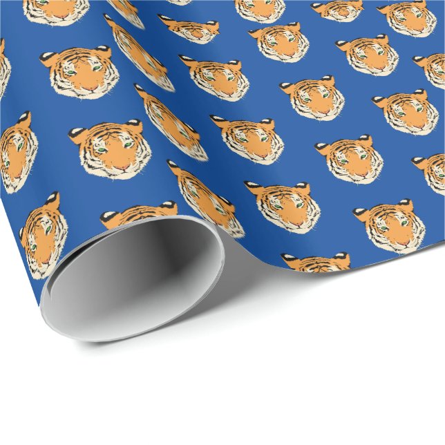 Tiger Wrapping Paper Geschenkpapier (Rolleneckpunkt)