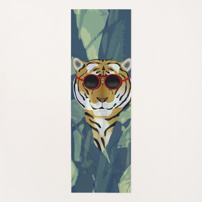 Tiger-Yogamatte Yogamatte (Vorderseite)