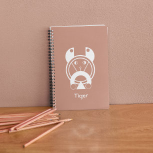 Tiger Zodiac Geometry Style Planer