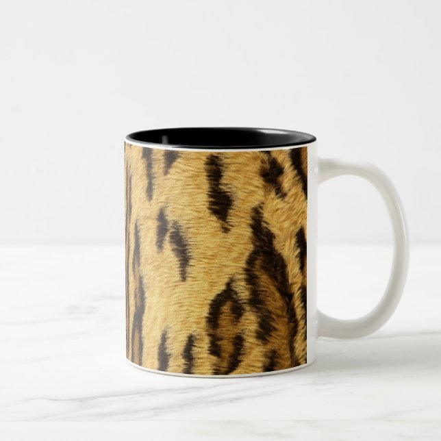 Tiger Zweifarbige Tasse (Rechts)