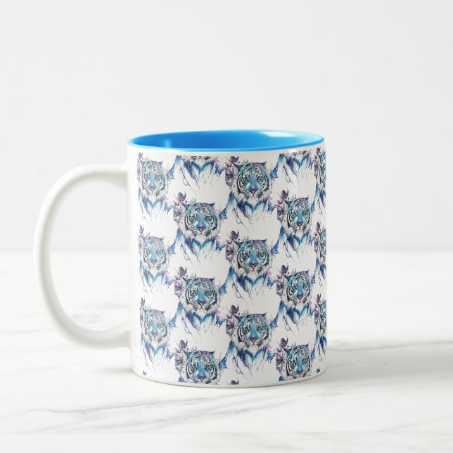 Tiger Zweifarbige Tasse (Links)