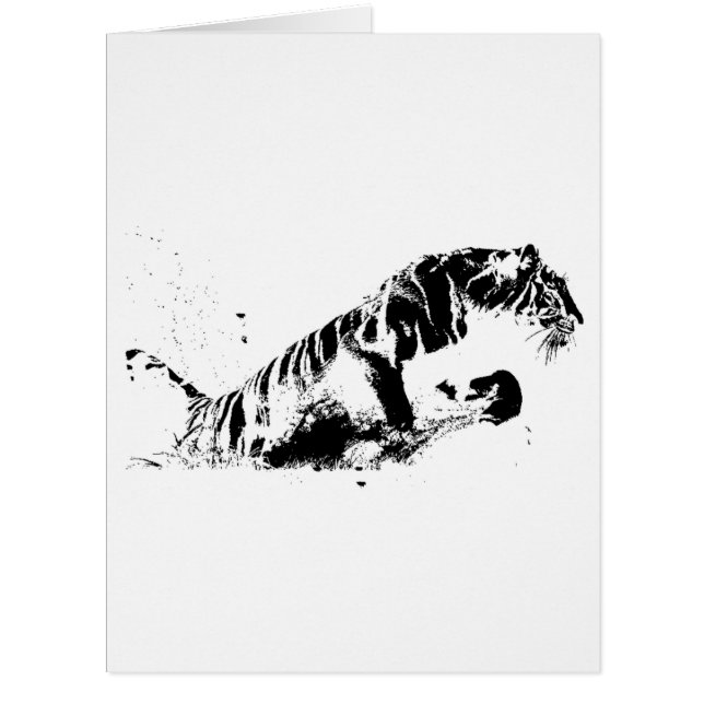 Tigerangriff (Vorderseite)