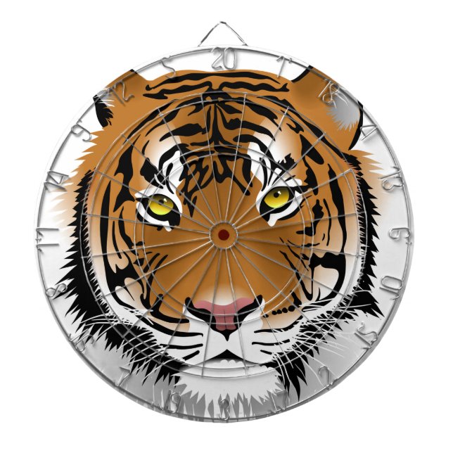Tigeraugen Dartscheibe (vorne)