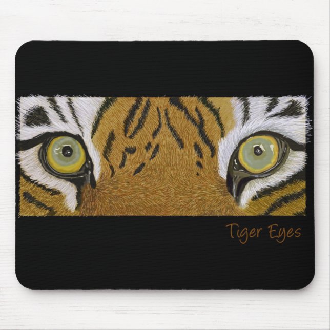Tigeraugen Mousepad (Vorne)