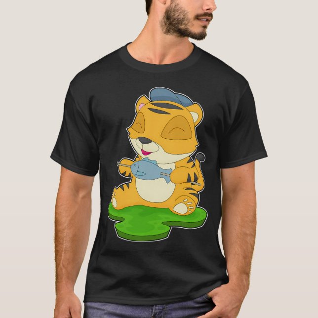 Tigerfischerfisch T-Shirt (Vorderseite)