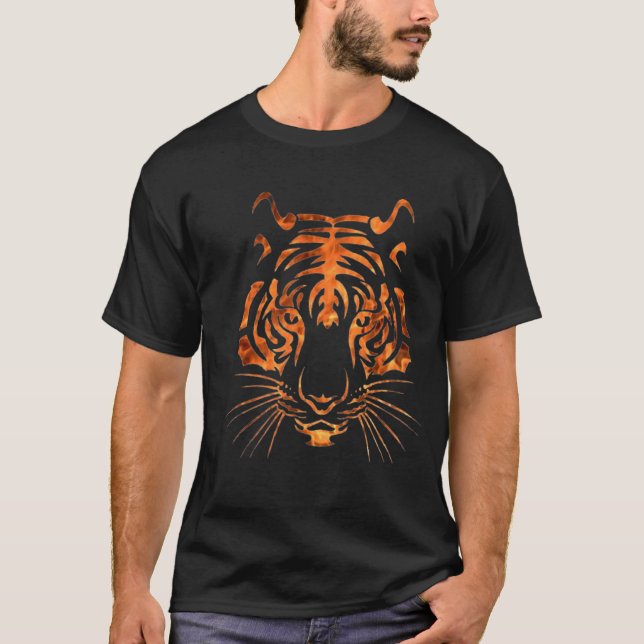 Tigerflamme T-Shirt (Vorderseite)