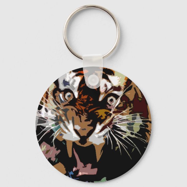 Tigerfreiheit Schlüsselanhänger (Vorderseite)