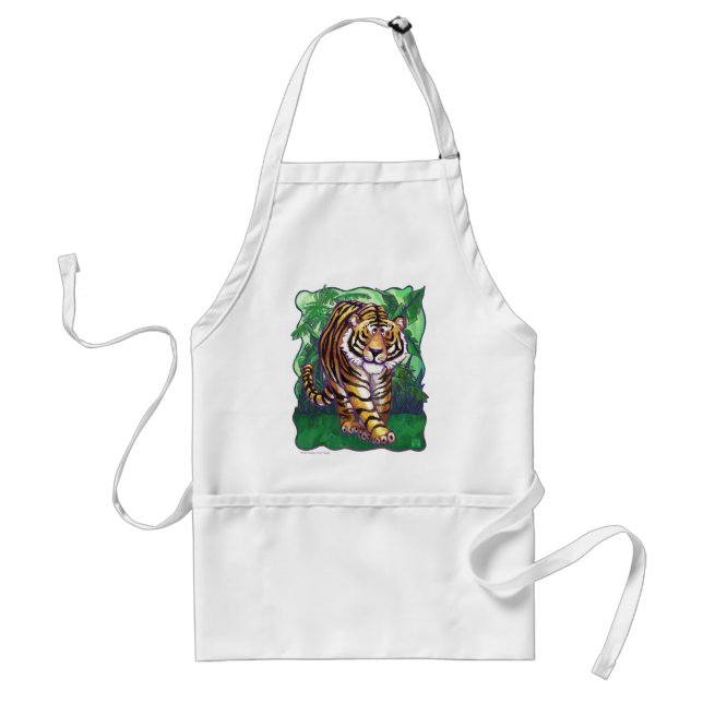 Tigergeschenke und -zubehör schürze (Vorne)