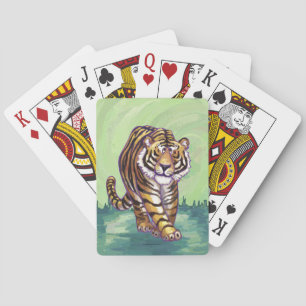 Tigergeschenke und -zubehör spielkarten