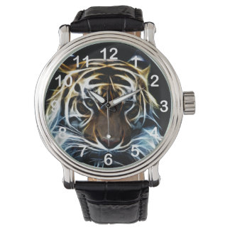 Tigergesicht Armbanduhr