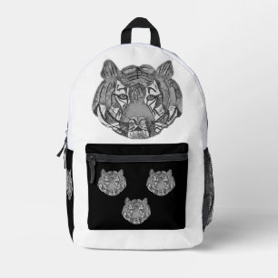 Tigergesicht Bedruckter Rucksack