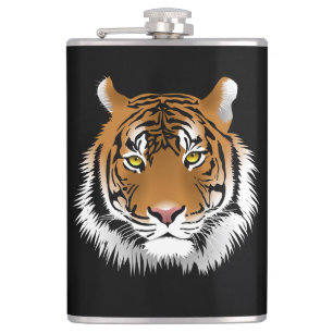 Tigergesicht-Flasche Flachmann