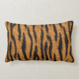 Tigerhaut-Druckentwurf, Tiger stripes Muster Lendenkissen