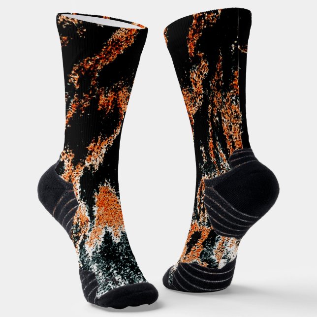 Tigerherde Socken (Gewinkelt)