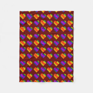 Tigerherz 3 fleecedecke