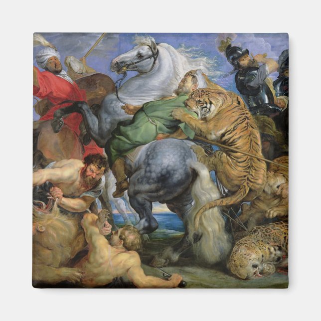 Tigerjagd, c.1616 magnet (Vorne)
