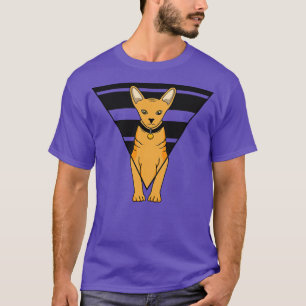 Tigerkatze mit Collar T-Shirt