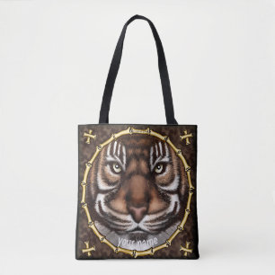 Tigerknochen Tasche
