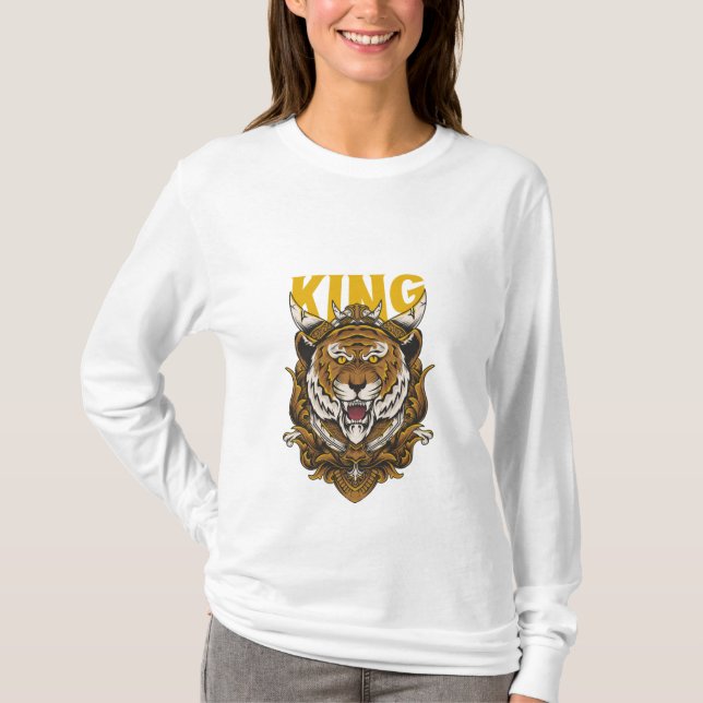 Tigerkönig T-Shirt (Vorderseite)
