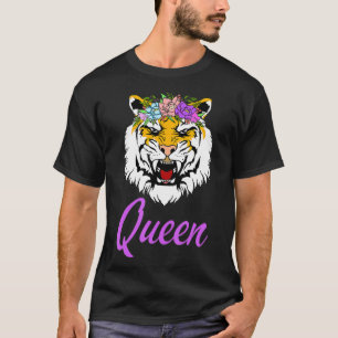 Tigerkönigin Tiger ist eine Coole Königin T-Shirt