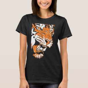 Tigerkopf T-Shirt