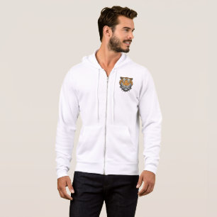 Tigerkopfstickerei-Imitation Hoodie