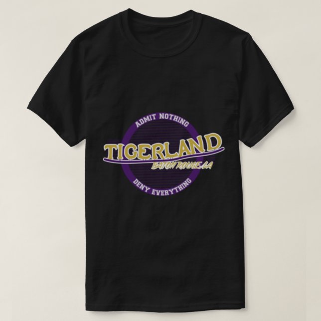Tigerland Logo- Aufkleber und T Classic T - Shirt (Design vorne)