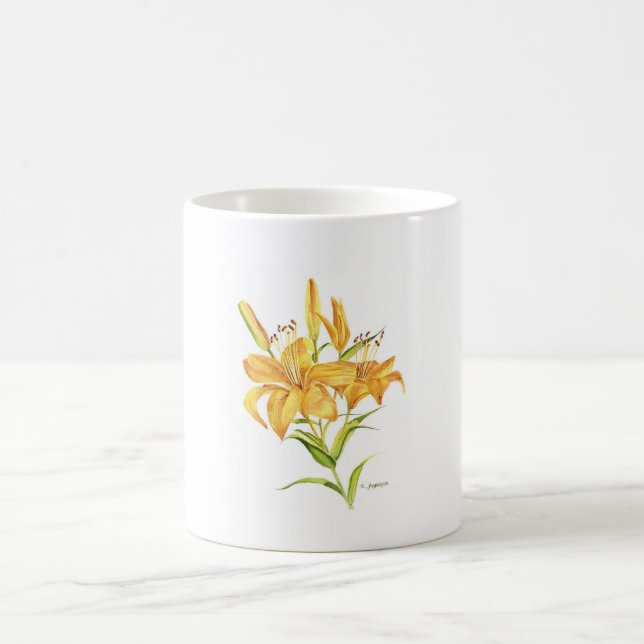 Tigerlilie Kaffeetasse (Mittel)