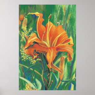 Tigerlilie Poster