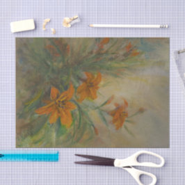 Tigerlilien Seidenpapier