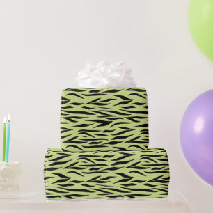 Tigermuster für Geburtstagsfeier Nahtlos Geschenkpapier