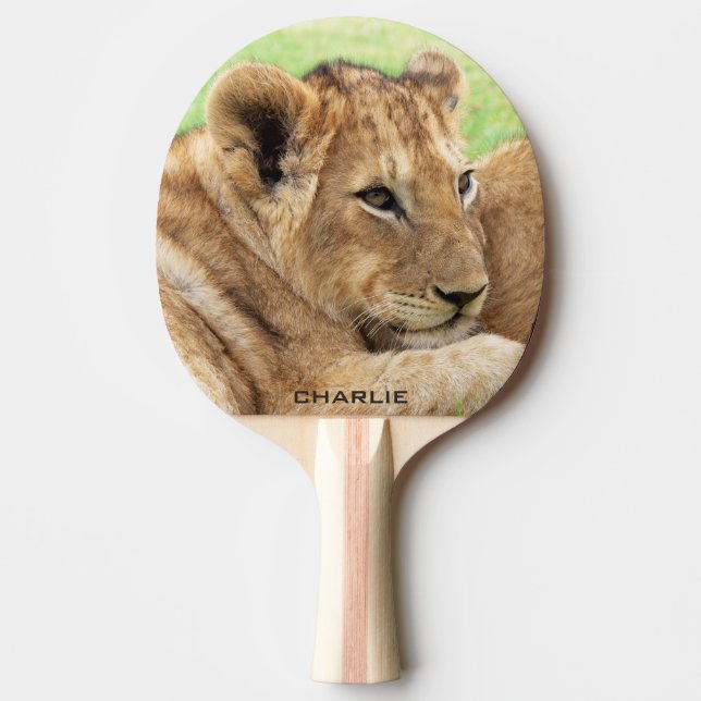 Tigerpingpaddel Tischtennis Schläger (Vorderseite)