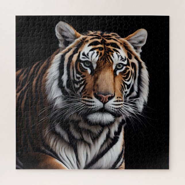 Tigerportrait (Vertikal)