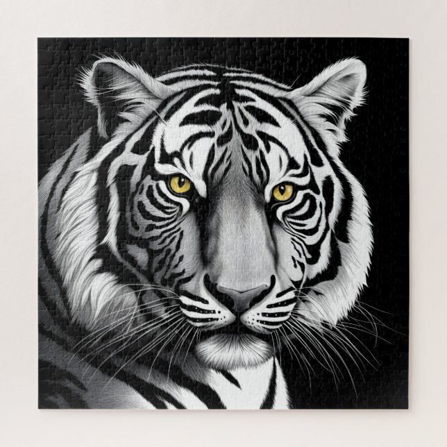 Tigerportrait (Vertikal)