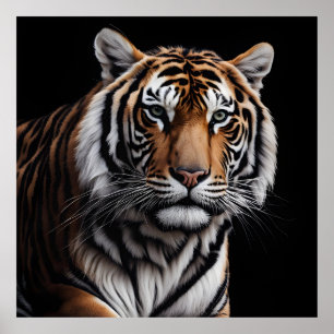 Tigerportrait Poster