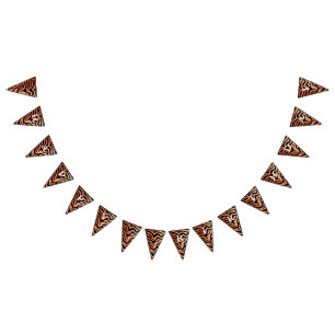 Tigerprint Wimpelkette