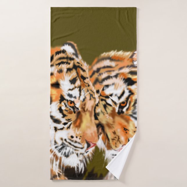 Tigers Badehandtuch (Badehandtuch)
